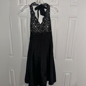 Vintage Black House White Market Dress
